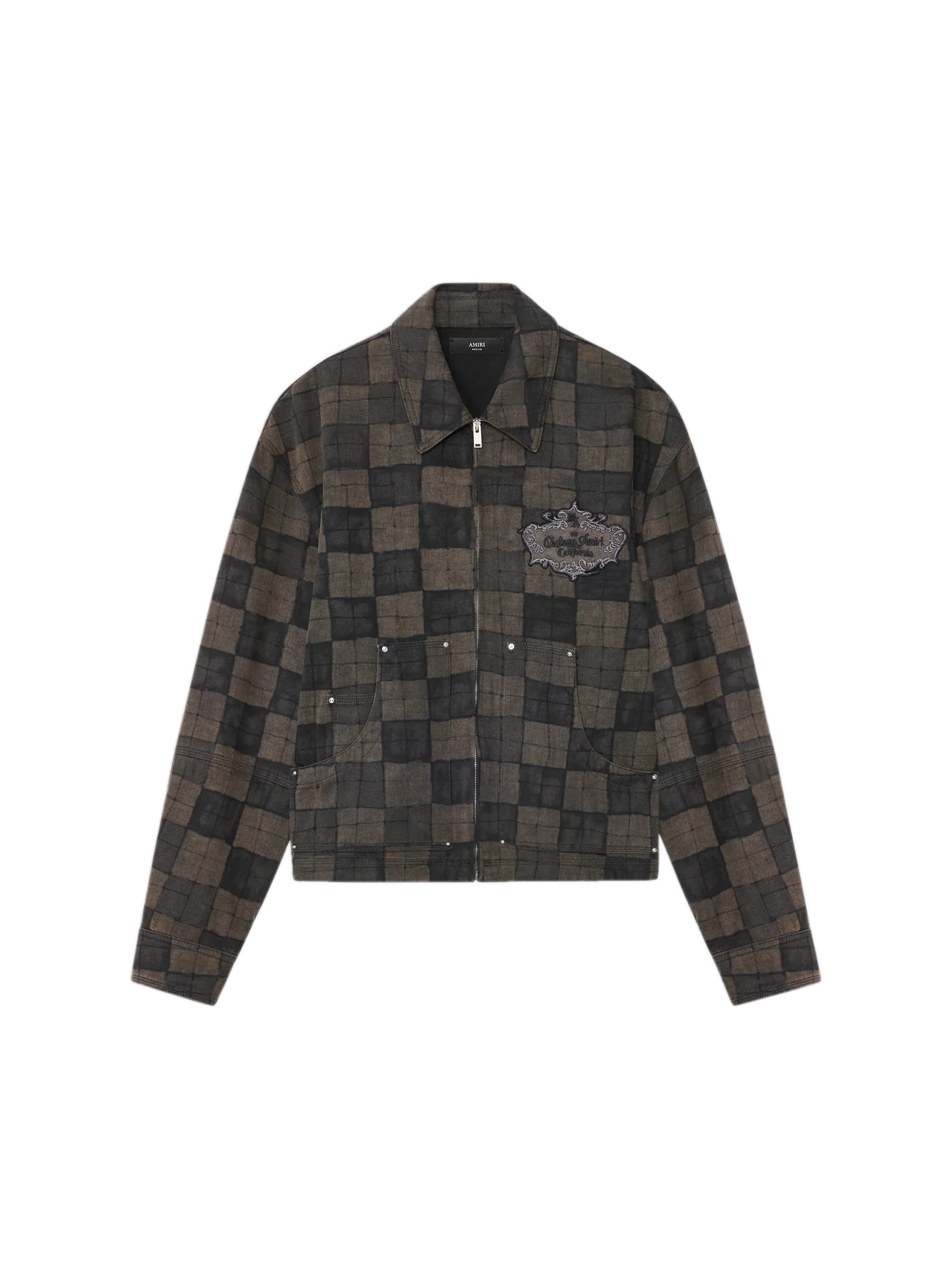 Amiri Jeans CHATEAU CREST DENIM JACKET